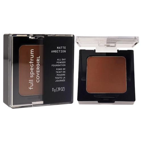 COVERGIRL Matte Ambition All-Day Powder Foundation - Deep Cool 3