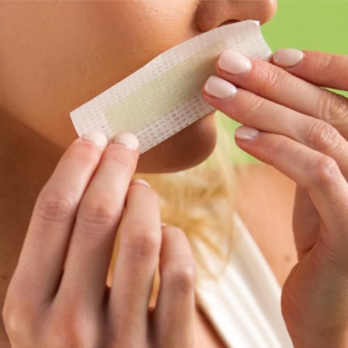 Nad's Facial Wax Strips - Hypoallergenic, Fragrance-Free, 48 Count