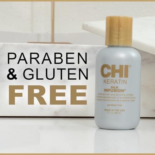 CHI Keratin Silk Infusion Hair Serum Treatment, 2 Fl Oz (Pack of 1)
