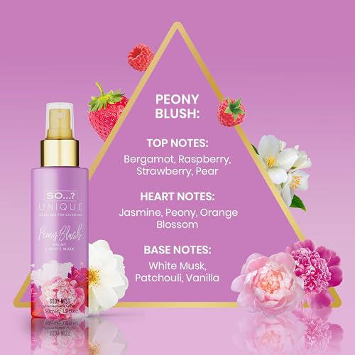 So...? Unique Body Mist Set - 1.69 Fl Oz, 6 Travel Size Sprays