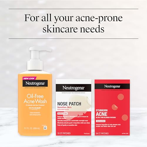 Neutrogena Oil Free Acne Face Wash, 9.1 fl oz (Pack of 3)