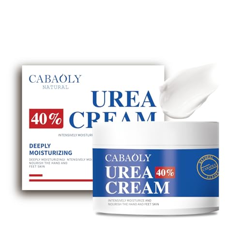 CABAOLY 40% Urea Cream for Dry Cracked Feet & Skin Repair