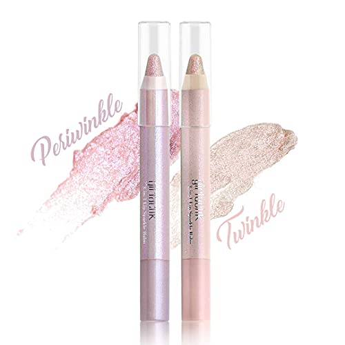 Girlactik 3-in-1 Lip Sparkle Balm Pencil - Periwinkle Violet Sparkle