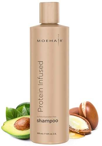 MOEHAIR Anti-Frizz Protein Shampoo - Moisturizing & Strengthening Formula