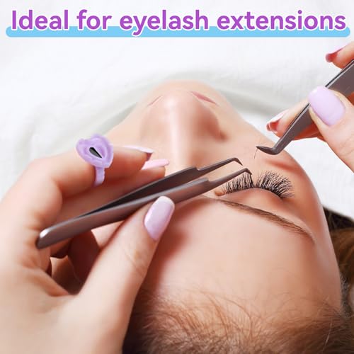 200PCS Disposable Eyelash Extension Glue Cups - Hygienic & Easy to Use