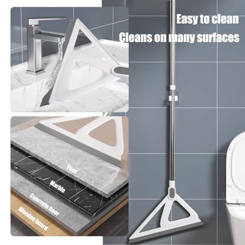 Multifunction Silicone Broom & Squeegee – Pet Hair & Water Cleaner