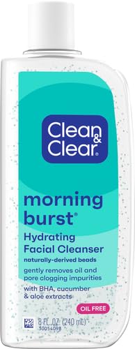 Clean & Clear Morning Burst Hydrating Facial Cleanser, 8 fl. oz