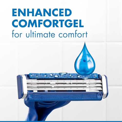 Gillette Sensor3 Comfort Disposable Razors for Men, 8 Count