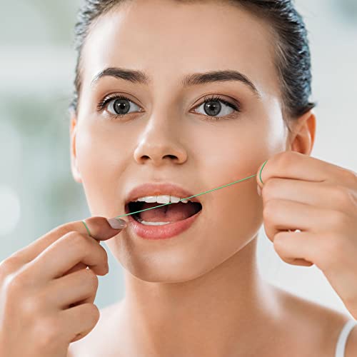 Vesici Dental Floss Threaders for Bridges, Braces, and Implants - 600 Count