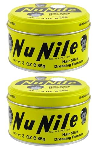 Murray's Nu Nile Hair Pomade 3oz Jar - 2 Pack Classic Hair Styling Product