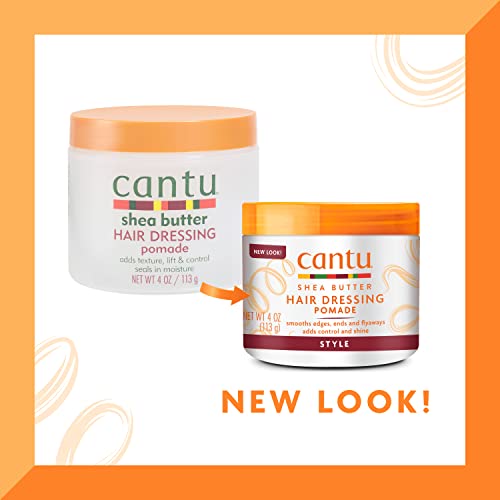 Cantu Hair Dressing Pomade with Shea Butter, 4 Ounce Pack of 3