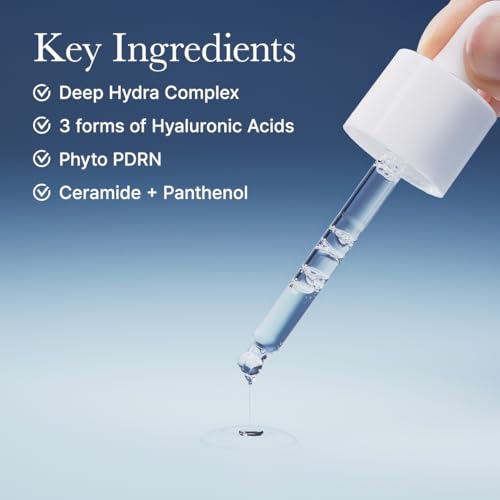 Arencia Deep Hydration Serum with Cica, PDRN & Hyaluronic Acid, 30ml