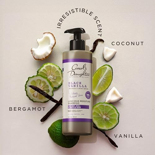 Carol's Daughter Black Vanilla Moisture Shampoo for Curly Hair - 12 Fl Oz
