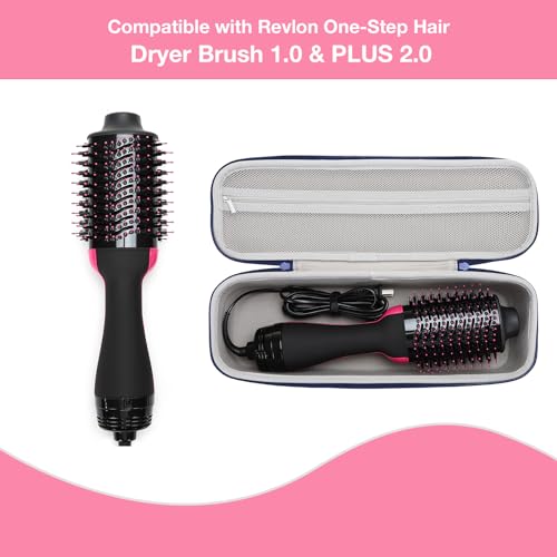 MOSISO Hard Case for Revlon One-Step Hair Dryer Brush - Navy Blue