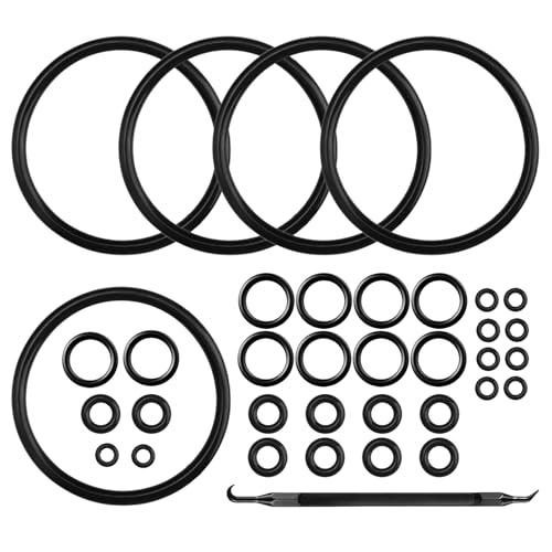 35 PCS Corny Keg O-Rings Replacement Kit with Removal Tool - Food Safe
