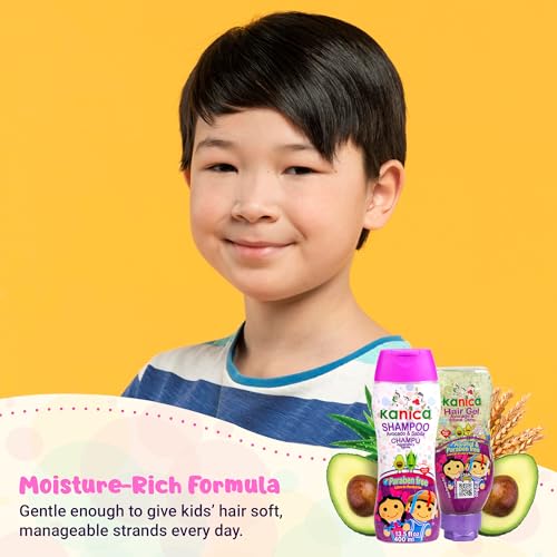 KANICA Avocado & Aloe Vera Hair Care Kit - Hydrating Shampoo & Nourishing Gel Set