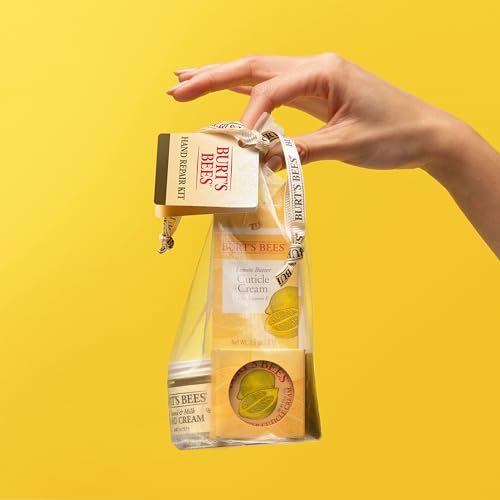 Burt's Bees Hand Repair Gift Set with Gloves - 4 Hydrating Products