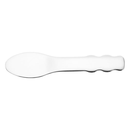 Ciieeo Stainless Steel Eye Cream Spoon Mini Cosmetic Spatula Facial Tool Portable Skincare Metal Spatula for Makeup and Cream Mixing