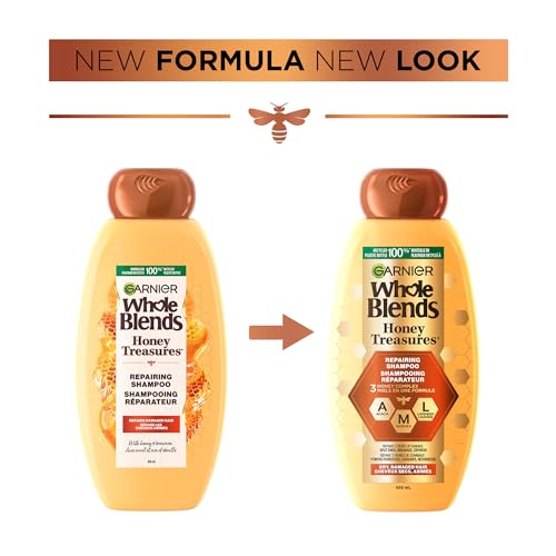 Garnier Whole Blends Repairing Shampoo Honey Treasures Jelly 22 Fl Oz