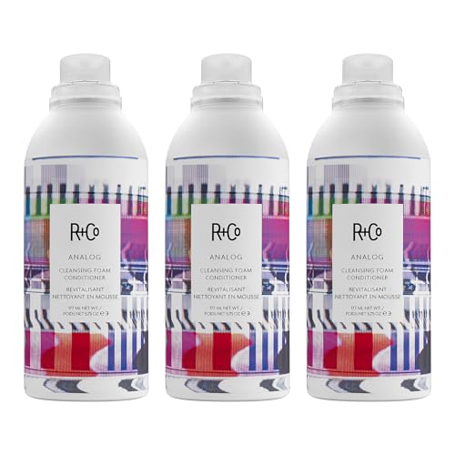 R+Co ANALOG Cleansing Foam Conditioner ? Lightweight Softening & Frizz-Reducing Conditioner for All Hair Types,