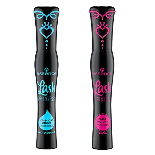 Essence Lash Princess Waterproof & Curl Mascara Duo – Black