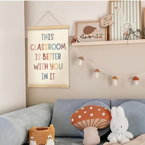 Wheatwin 12x16 Boho Classroom Decor Poster Hanger Frame