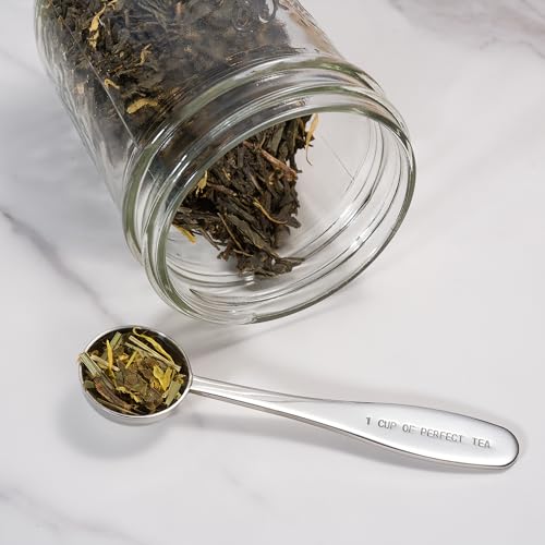 Stainless Steel Loose Leaf Tea Spoon - Perfect Cup Measure