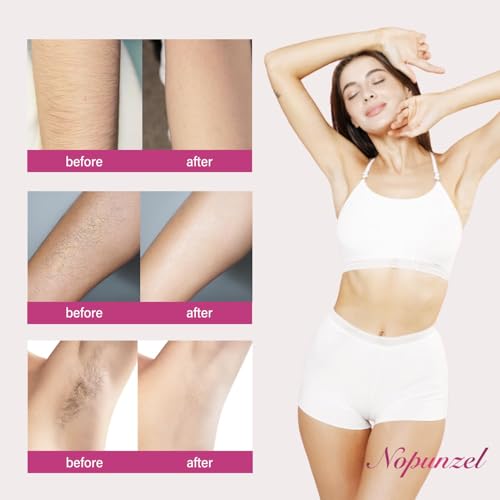 Hair Removal Cream for Women: Painless Depilatory Cream - Sensitive Hair Removal Cream for Body Legs Arms Underarm Bikini Intimate Areas with Aloe Vera and Vitamin E - Hair Remover for Women - 5.3 oz