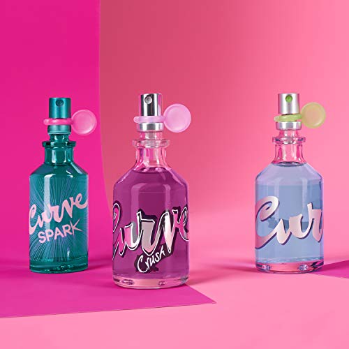 Curve Eau De Toilette Perfume Spray for Women, 1.7 Fl Oz - Fresh Floral Scent