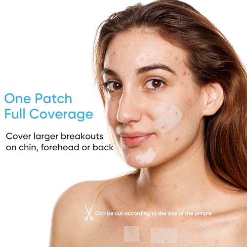 Rulvcian Microdart Acne Patches - 18 Count & Large 16 Count Pack