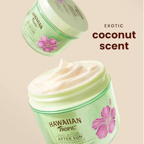 Hawaiian Tropic After Sun Body Butter with Coconut Oil - 8 Oz