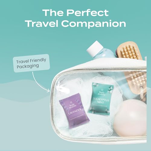 Body Restore Shower Steamers Aromatherapy 15 Pack ? Fathers Day Gift for Dad, Birthday Gifts for Women & Men, Spa Stress Relief & Relaxation Self Care Gifts ? Premium Eucalyptus Essential Oil Tablets