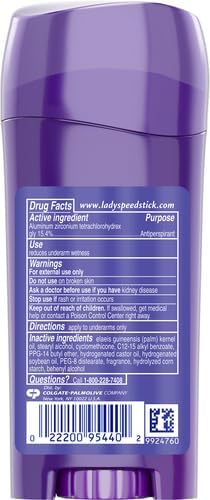 Lady Speed Stick Invisible Dry Antiperspirant & Deodorant Powder Fresh 2.3 oz - Pack of 1