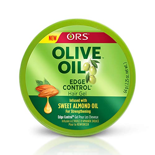 ORS Olive Oil Gel Edge Control 2.25oz 2 Pack - Natural, Non-Greasy, Strong Hold