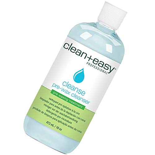 Clean + Easy Pre Wax Cleanser - 16 oz Skin Prep for Hair Removal