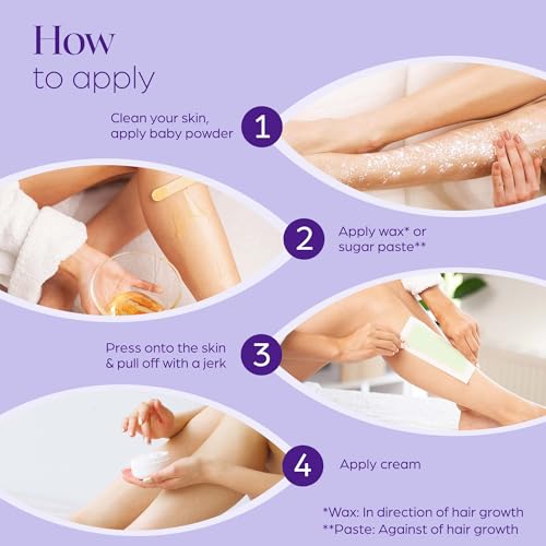 765 Professional Wax Strips for Waxing ? Tear-Resistant Fabric Hair Removal Strips ? 225 Large & 540 Small ? Reusable for Warm Wax & Sugar Paste ? Face, Body & Intimate Areas