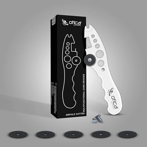 OTICA Ampoule Cutter - Glass Bottle Cap Remover for Clinics