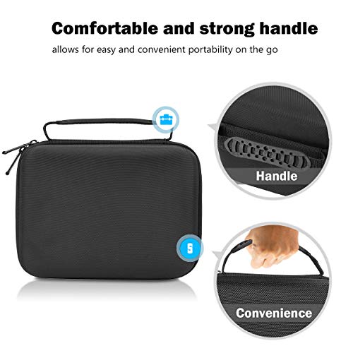ProCase Hard Travel Case for Norelco Multigroom Series 3000/5000/7000 - Black, S