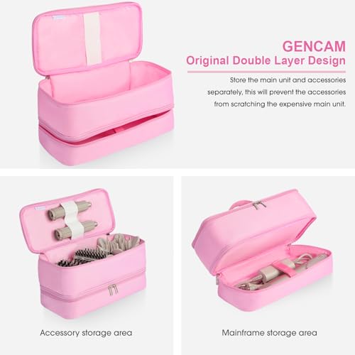 Double-Layer Travel Carrying Case for Shark FlexStyle & Dyson Airwrap