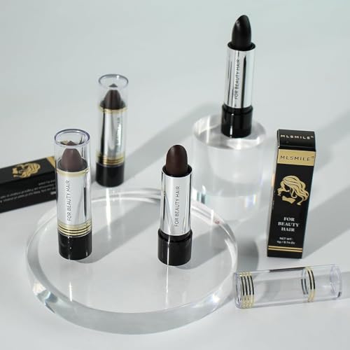 MLSMILE 3-Pack Black Hair Color Touch-Up Stick Hair Dye Pen for Roots