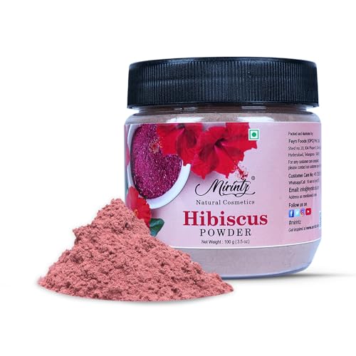 Hibiscus Powder, 100 g | Hair Cleansing| Natural| Chemical Free | Pack of 1, Normal