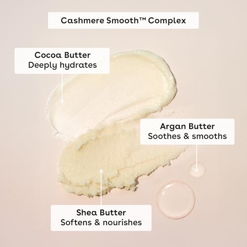 eos Vanilla Cashmere Body Cream - 7 oz (Pack of 2) for 72-Hour Hydration