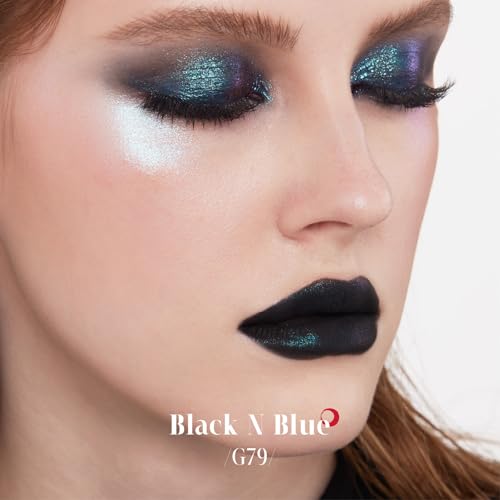 GIRLCULT G79 Black N Blue Matte Lip Stain - Velvet Mousse Tint
