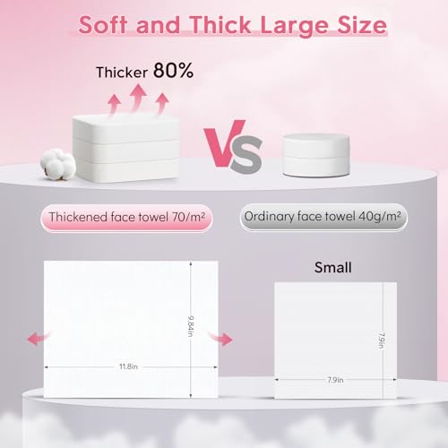 Classycoo Compressed Towel Tablets - Disposable Face Towel,XL Ticken,