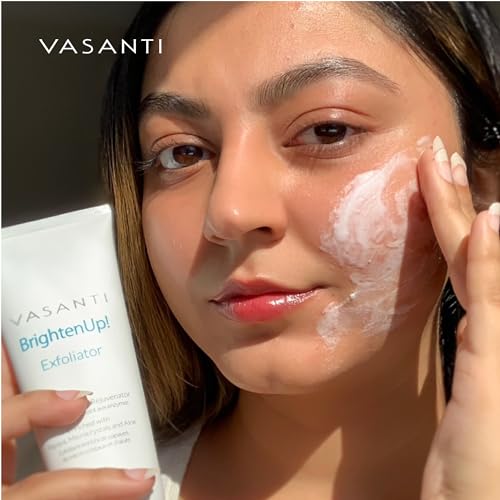 VASANTI BrightenUp! Exfoliator Scrub - 20g Natural Facial Exfoliant