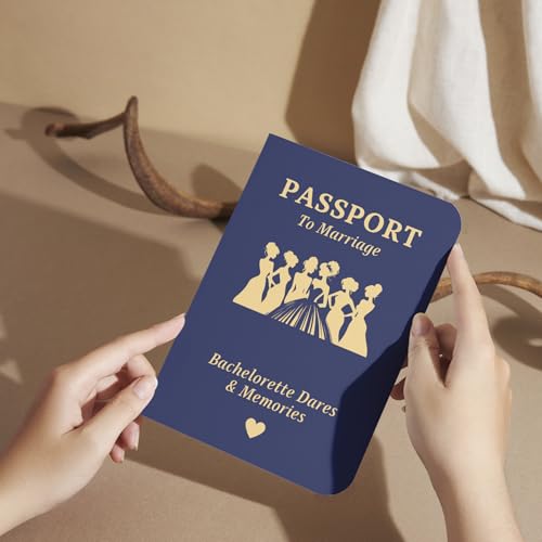 Passport to Marriage Bachelorette Party Game for Bride-to-Be