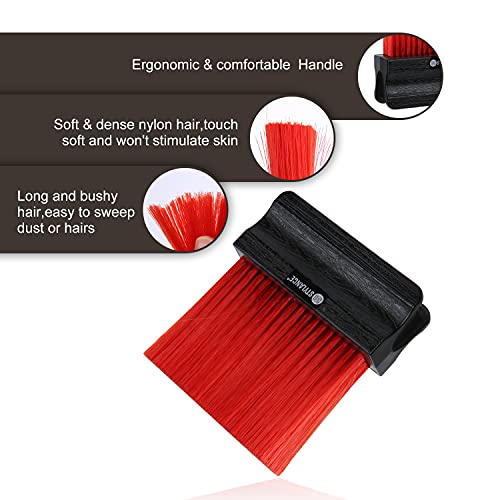 Pro Barber Neck Duster Brush for Hair Cutting - Soft & Ergonomic