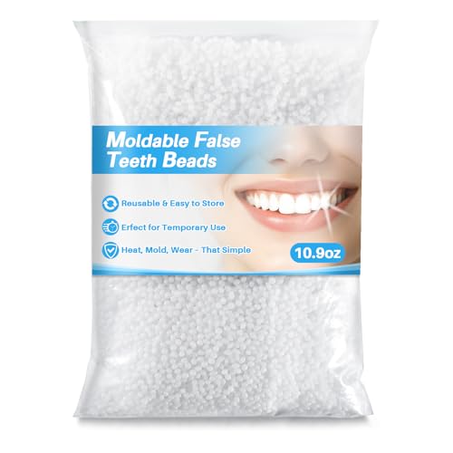 Moldable Thermoplastic Beads for DIY Vampire Fangs & Teeth Repair - 10.9 oz