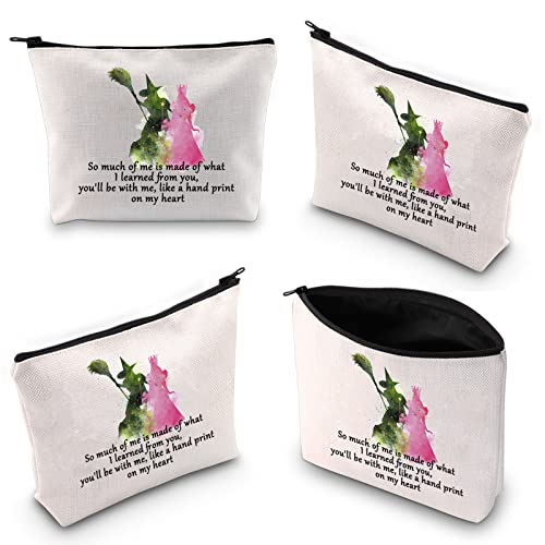 WCGXKO Musical Makeup Bag - Multifunctional Cosmetic Organizer