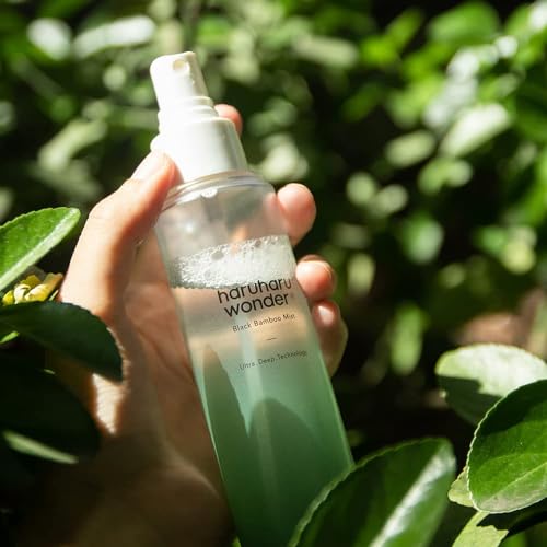 HARUHARU Black Bamboo Mist - 5.07 fl oz Hydrating Face Mist